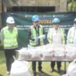 Pemusnahan 312 Ton MBM Asal Brasil Terkontaminasi Porcine di fasilitas pengolahan limbah PT PPLI, Cileungsi, Bogor, Rabu (22/7). (Foto: Ditjen PKH Kementan)