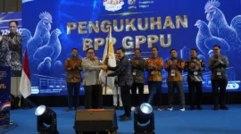 Pengukuhan Badan Pengurus Pusat GPPU masa bakti 2026–2030 di DoubleTree by Hilton Bintaro Jaya, Tangsel, Kamis (23/7/2026). (Foto: Ditjen PKH Kementan)