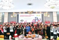 Wali Kota Padang Fadly Amran saat Pengukuhan Pengurus Bundo Kanduang IKTD Sumbar masa bakti 2026-2031 di Auditorium Istana Gubernur. (Foto: Pemko Padang)