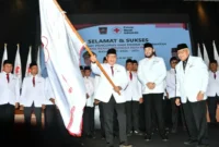 Wali Kota Padang, Fadly Amran, menghadiri pelantikan Pengurus dan Dewan Kehormatan PMI Padang masa bakti 2026-2031 di The Axana Hotel Padang, Rabu (22/7/2026). (Foto: Pemko Padang)