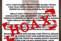 Hati-hati penipuan AI catut identitas WagubVasko Ruseimy. (Foto: ADPSB)