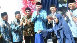 Peresmian revitalisasi Masjid Muttaqin Kampung Lapai di Jalan Tanjung Indah No. 25, Kelurahan Kampung Lapai, Kecamatan Nanggalo. (Foto: Pemko Padang)
