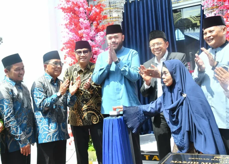 Peresmian revitalisasi Masjid Muttaqin Kampung Lapai di Jalan Tanjung Indah No. 25, Kelurahan Kampung Lapai, Kecamatan Nanggalo. (Foto: Pemko Padang)