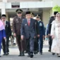 Wakil Wali Kota Padang Maigus Nasir memimpin Upacara Peringatan Gugurnya Bagindo Aziz Chan ke-79 di Lapangan Upacara Balai Kota Aie Pacah, Minggu (19/7/2026) pagi. (Foto: Pemko Padang)