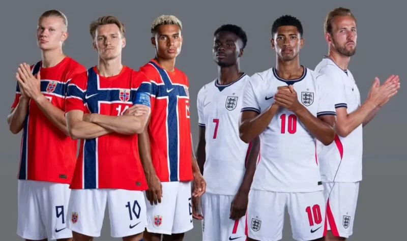 Timnas Norwegia dan Inggris akan bentrok di perempat final Piala Dunia 2026 pada Minggu (12/7) pukul 04.00 WIB. (Foto: FIFA.com)