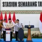 Presiden Prabowo Subianto meresmikan revitalisasi Stasiun Semarang Tawang di Kota Semarang, Jawa Tengah, Kamis (30/7/2026). (Foto: BPMI Setpres)