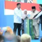 Presiden Prabowo Subianto meresmikan Akad Massal 62.000 Unit KPR Rumah Subsidi dan KUR Perumahan di kawasan Puri Delta City Side Batang, Kabupaten Batang, Jawa Tengah, Kamis (30/7/2026). (Foto: BPMI Setpres)