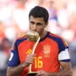 Rodri raih penghargaan Bola Emas adidas. (Foto: FIFA.com)