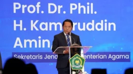 Sekjen Kemenag Kamaruddin Amin. (Foto: Thesa Putri/Kemenag)