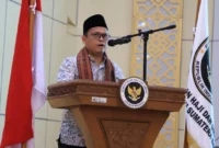 Sekretaris Jenderal Kemenhaj RI, Teguh Dwi Nugroho. (Foto: Kemenhaj Sumbar)