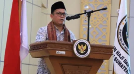 Sekretaris Jenderal Kemenhaj RI, Teguh Dwi Nugroho. (Foto: Kemenhaj Sumbar)