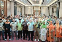 Ketua DPRD Sumbar Muhidi saat Sosialisasi Perda Ketertiban Umum di Padang, Sabtu (25/7/2026).