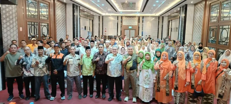 Ketua DPRD Sumbar Muhidi saat Sosialisasi Perda Ketertiban Umum di Padang, Sabtu (25/7/2026). 