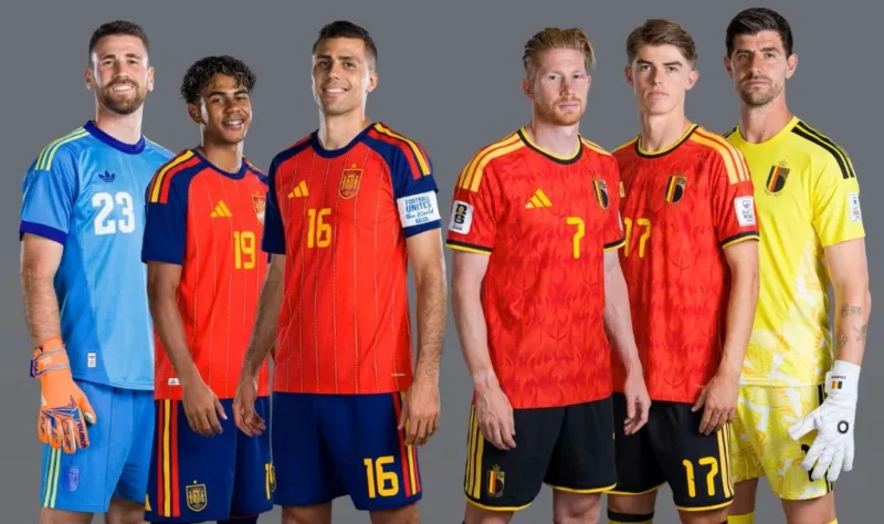 Spanyol dan Belgia berebut tiket semifinal Piala Dunia 2026, Jumat (11/7/2026) dini hari WIB. (Foto: FIFA.com)