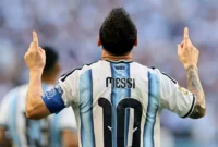 Argentina memastikan tempat di Babak 16 Besar Piala Dunia FIFA 2026 setelah menaklukkan Tanjung Verde 3-2 di Miami Stadium, Sabtu (4/7). (Foto: FIFA.com) 