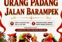 Tari Kolosal Urang Padang Jalan Barampek bakal meriahkan Padang Harmoni Festival yang akan digelar pada 8 Agustus 2026. (Foto: Pemko Padang)