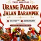 Tari Kolosal Urang Padang Jalan Barampek meriahkan Padang Harmoni Festival HJK Padang ke-357. (Foto: Pemko Padang)