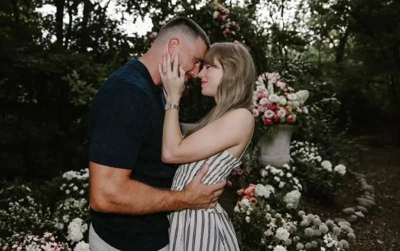 Taylor Swift dan Travis Kelce. (Foto: IG @taylorswift)
