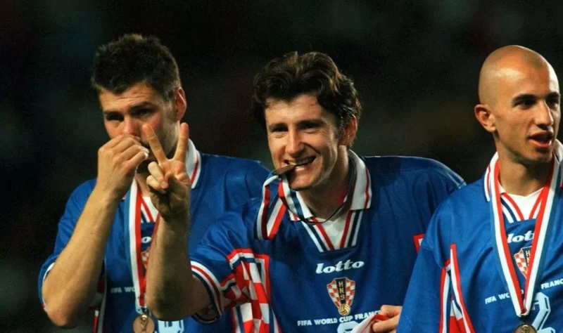 Timnas Kroasia saat merebut peringkat ketiga Piala Dunia 1998. (Foto: FIFA.com)