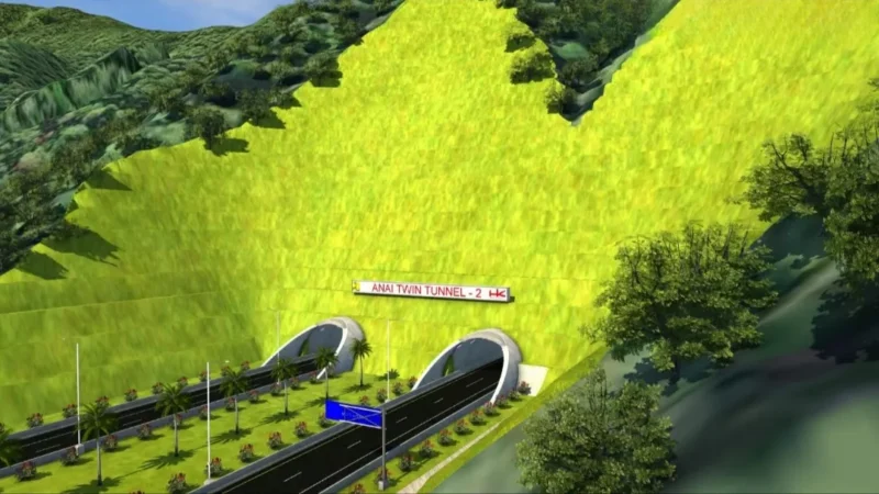 Desain rencana pembangunan jalan tol ruas Bukittinggi–Padang Panjang–Sicincin. (Foto: Dok. Hutama Karya)