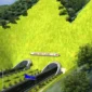 Desain rencana pembangunan jalan tol ruas Bukittinggi–Padang Panjang–Sicincin. (Foto: Dok. Hutama Karya)