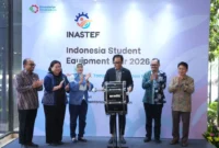 Wakil Menteri Perindustrian Faisol Riza saat membuka INASTEF 2026 di Plasa Industri, Gedung Kemenperin, Jakarta, Senin (6/7). (Foto: Kemenperin)