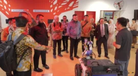 Wali Kota Padang Fadly Amran melakukan kunjungan ke Foshan Polytechnic, China. (Foto: Pemko Padang