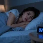 Ilustrasi wanita mengalami insomnia. (Foto: AI Generate)