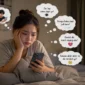 Ilustrasi wanita overthinking ke pacar. (Foto: AI Generate)