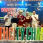 Dua pemuda berprestasi perwakilan Pemko Padang, Thayyibal Syafiq dan Tiara Rahayu saat menghadiri ajang bergengsi Youth City Changers (YCC) 2026 di Medan. (Foto: Pemko Padang)