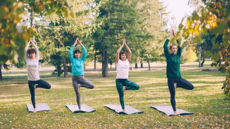 Ilustrasi yoga. (Foto: Pexels)