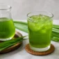 Ilustrasi air rebusan daun pandan. (Foto: AI Generated)
