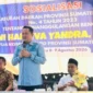 Ketua Komisi IV DPRD Sumbar, Doni Harsiva Yandra saat menggelar Sosialisasi Perda Provinsi Sumbar Nomor 4 Tahun 2023 tentang Penanggulangan Bencana pada 8–9 Agustus 2026. (Foto: Ist)