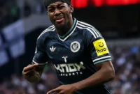 Anthony Elanga merayakan golnya ke gawang Tottenham Hotspur. (Foto: IG @nufc)