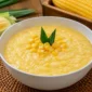 Ilustrasi bubur jagung. (Foto: AI Generate)