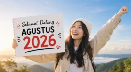Hari libur nasional Agustus 2026. (Foto: AI Generate)