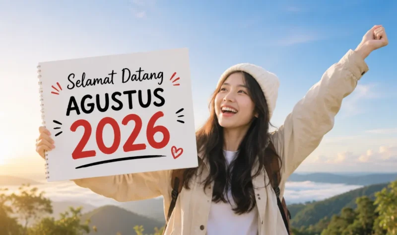 Hari libur nasional Agustus 2026. (Foto: AI Generate)