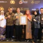 Aiptu David Rico Dermawan (David WW) saat malam penganugerahan Hoegeng Awards 2026 di Gedung Tribrata, Jakarta Selatan, Jumat (31/7). (Foto: Polda Sumbar) 
