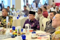 Wakil Wali Kota Padang Maigus Nasir menghadiri Seminar Rembuk Fiskal Komwil I APEKSI di Harris Hotel & Suites Nagoya, Kota Batam, Kepulauan Riau, Kamis (27/8/2026). (Foto: Pemko Padang)