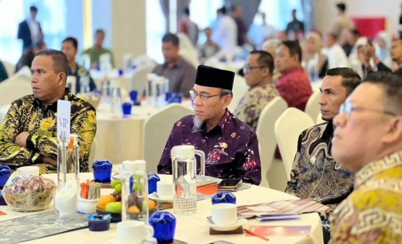 Wakil Wali Kota Padang Maigus Nasir menghadiri Seminar Rembuk Fiskal Komwil I APEKSI di Harris Hotel & Suites Nagoya, Kota Batam, Kepulauan Riau, Kamis (27/8/2026). (Foto: Pemko Padang)