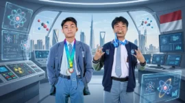 Faris Patria Chariansyah dan Hilmy Lazuardhy Nurramadhan. (Ilustrasi)