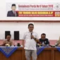Wakil Ketua DPRD Sumbar Evi Yandri Rajo Budiman saat Sosialisasi Perda Provinsi Sumbar Nomor 9 Tahun 2018 tentang Pencegahan Penyalahgunaan Narkotika, Psikotropika dan Zat Adiktif Lainnya. (Foto: Ist)