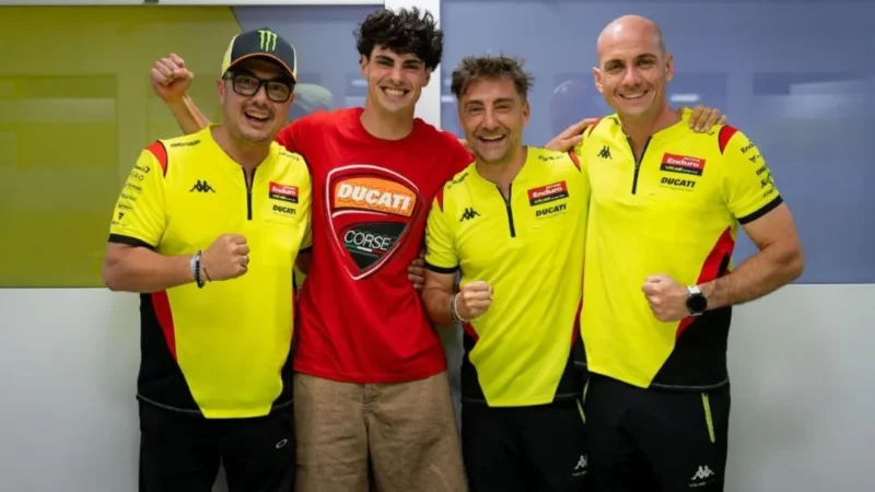 Fermin Aldeguer resmi bergabung dengan Pertamina Enduro VR46 Racing Team untuk MotoGP 2027 dan 2028. (Foto: MotoGP.com)