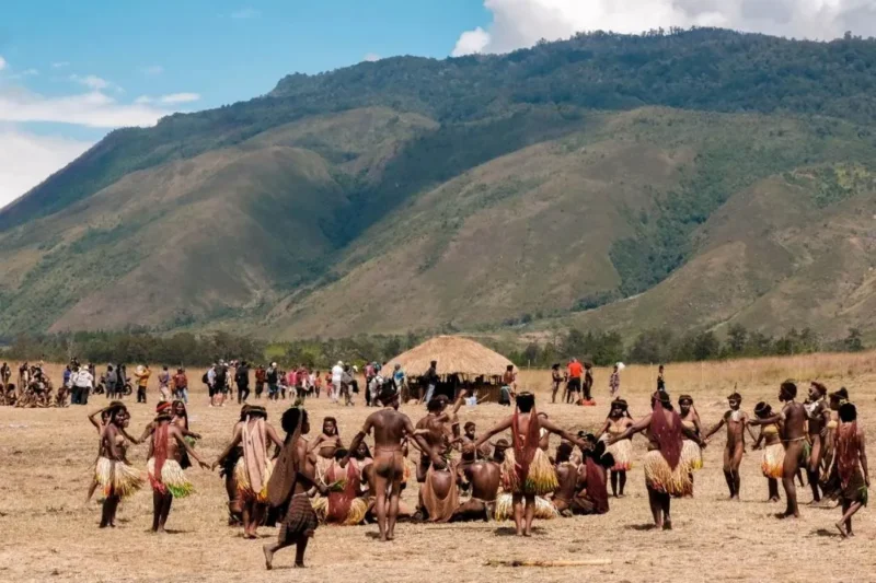 Festival Budaya Lembah Baliem di Jayawijaya, Papua Pegunungan. (Foto: Dok. Kemenpar)