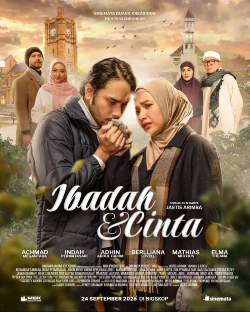 Poster Film Ibadah dan Cinta. (Foto: Film Indonesia)