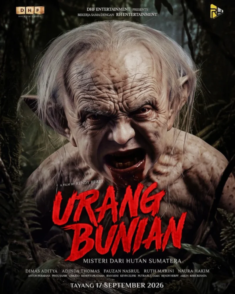 Poster Film Urang Bunian: Misteri dari Hutan Sumatra. (Foto: Film Indonesia)