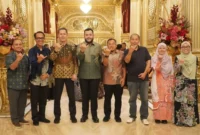 Wali Kota Padang Fadly Amran menghadiri Gala Dinner IcoASNITEC ke-7 di Rumah Gadang Baiturrahmah, Rabu (26/8/2026). (Foto: Pemko Padang)