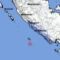 Gempa M4,8 mengguncang Bengkulu Utara, Selasa dini hari. (Foto: BMKG)
