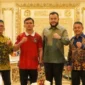 Wali Kota Padang Fadly Amran saat menerima kunjungan Gilang di Rumah Gadang Baiturrahmah, Rabu (26/8/2026). (Foto: Pemko Padang)