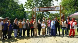 Wali Kota Padang Fadly Amran meninjau Goa Kelelawar Padayo di kawasan Kompleks PT Semen Padang, Sabtu (29/8/2026). (Foto: Pemko Padang)